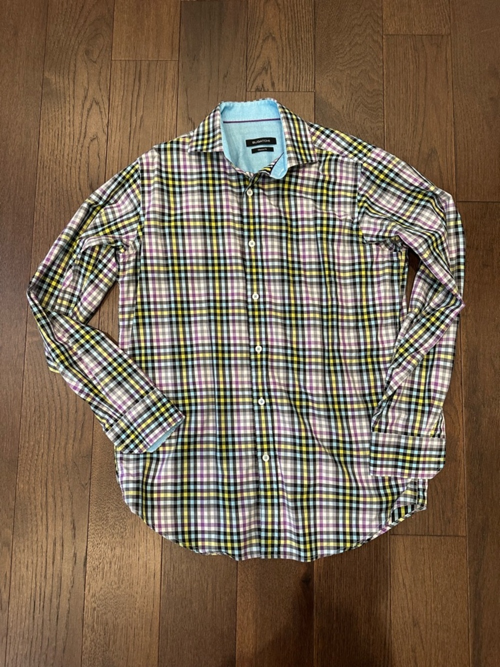 Men’s long sleeve bugatchi button up